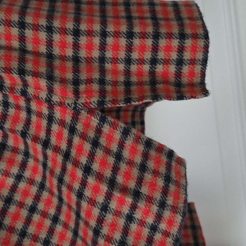 NWT Uniqlo Flannel Boxy Shirt, Red Plaid, Size M - Picture 11 of 11